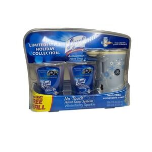 Lysol No Touch Hand Soap System Dispenser Discontinued Winterberry Sparkle‎ New